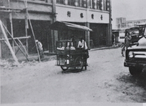 景美地區早期的叫賣小販--推攤車沿街叫賣的賣包